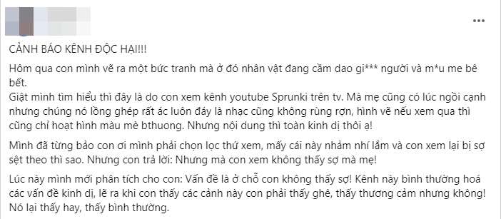 Thấy con vẽ tranh một người bị chảy máu một cách rùng rợn, mẹ giật mình tìm hiểu và phát hiện điều không thể tin