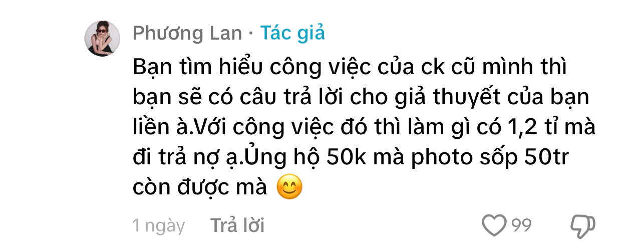 Drama không hồi kết: Phương Lan lên tiếng số tiền nợ 1,2 tỷ, Phan Đạt liền đáp trả căng