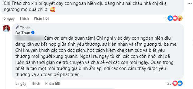 Người hâm mộ hỏi xin cách dạy con ngoan hiền, dịu dàng, bà xã Quyền Linh hé lộ bí quyết khiến ai cũng phải khen: Hay quá!