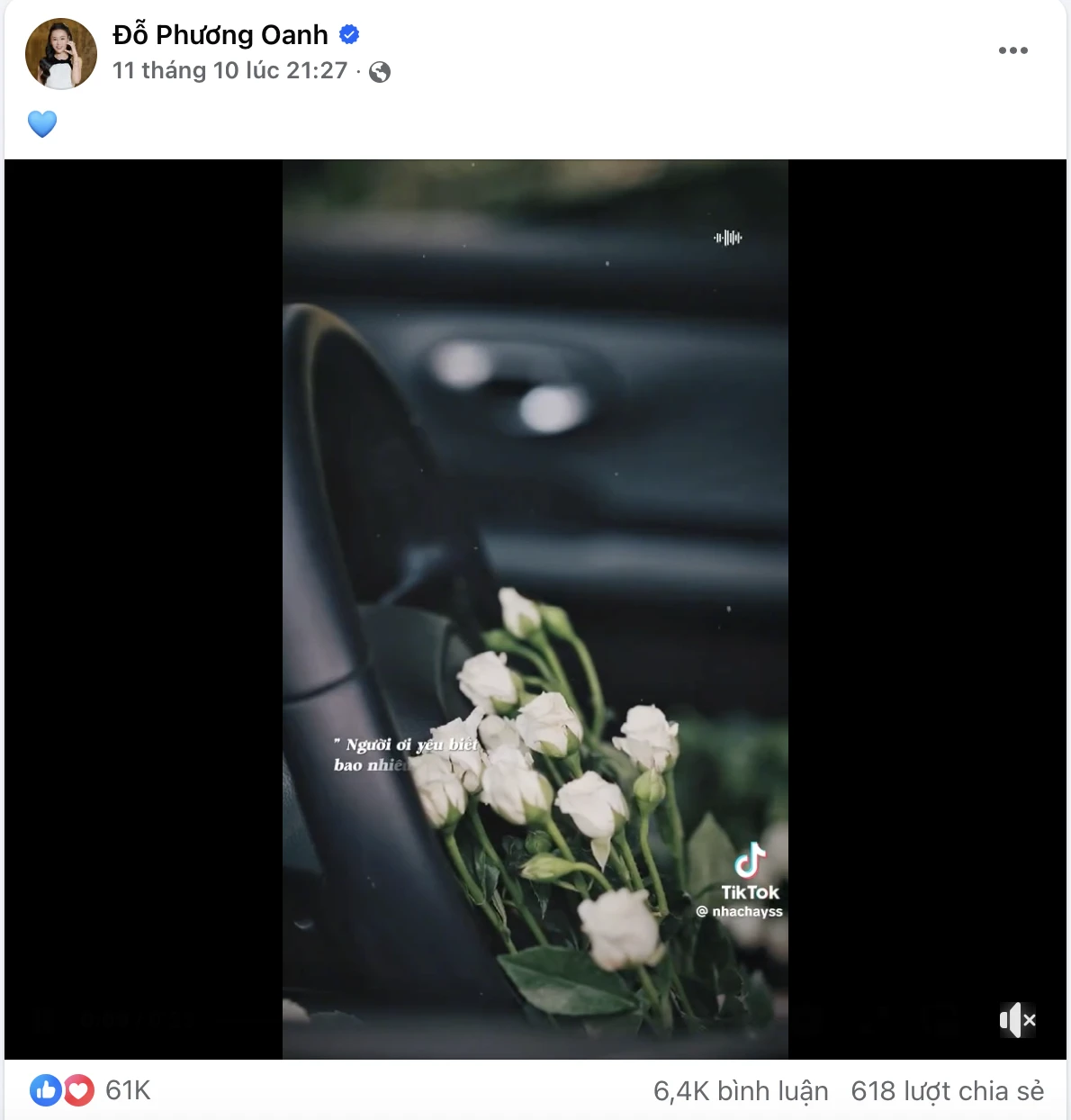Sự thật đằng sau ca khúc Phương Oanh chia sẻ