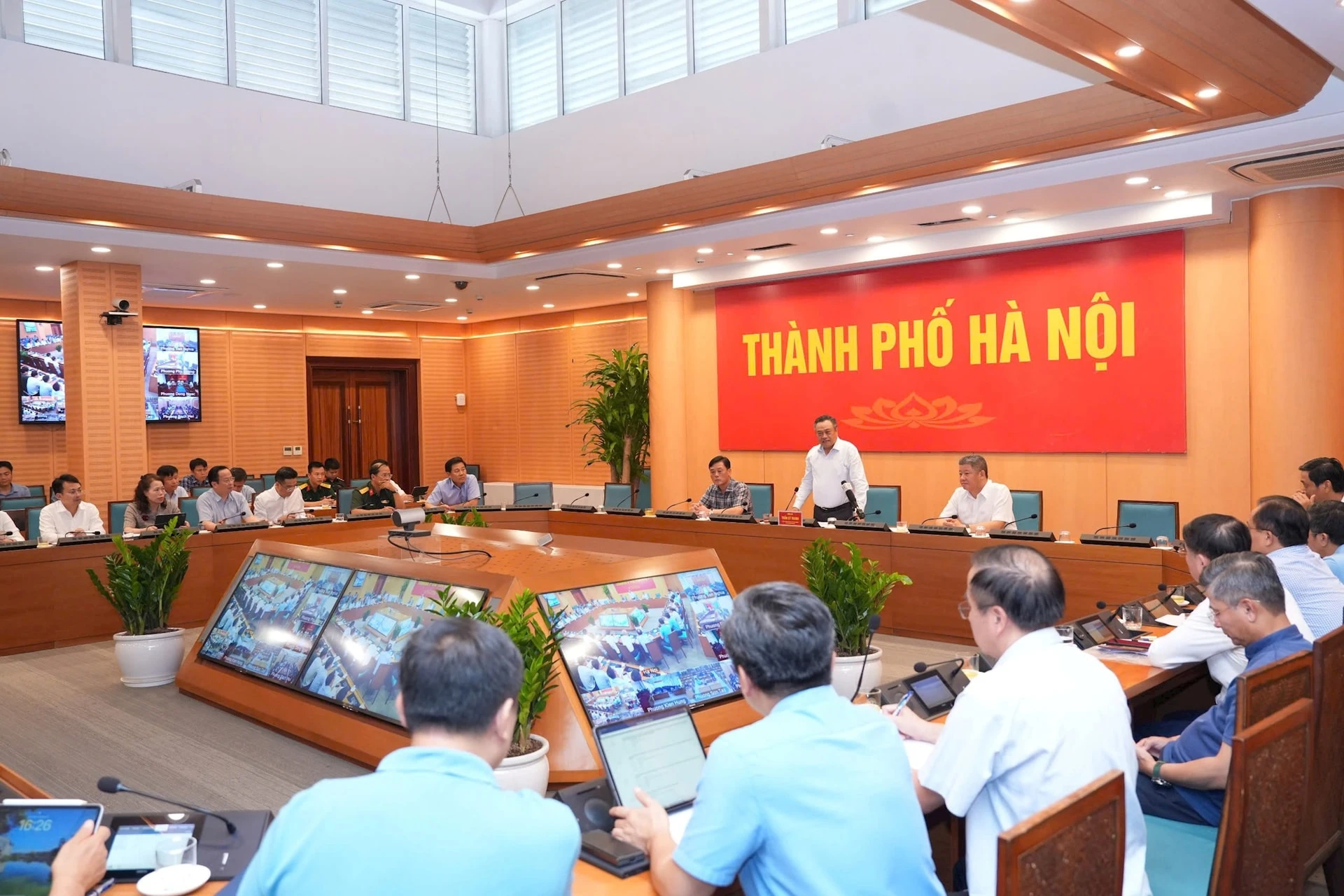 Hà Nội: Ứng phó khẩn cấp bão số 11, bảo đảm an toàn tuyệt đối cho nhân dân