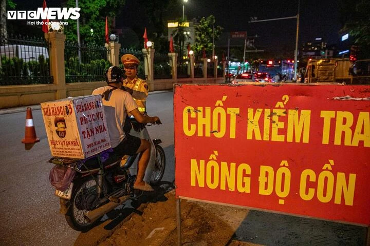 Hơn 2.500 tài xế vi phạm nồng độ cồn trong đêm 18/10, nhiều nhất tại Bắc Ninh