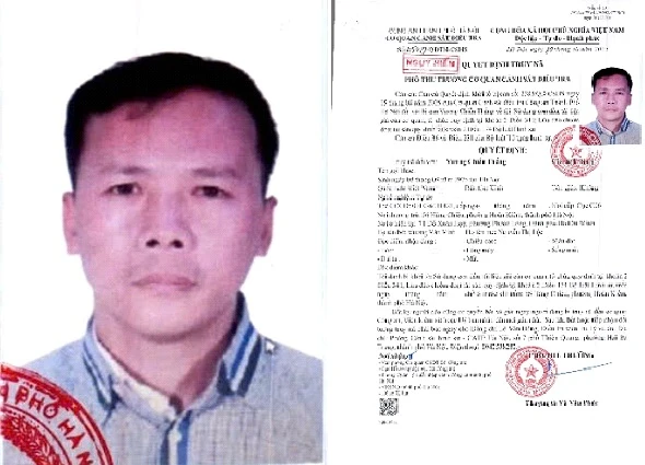 Truy nã Vương Chiến Thắng
