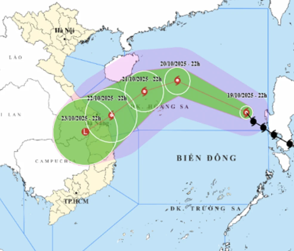 Tin bão Fengshen mới nhất: Giật cấp 11, di chuyển nhanh; 15 tỉnh, thành đặc biệt chú ý