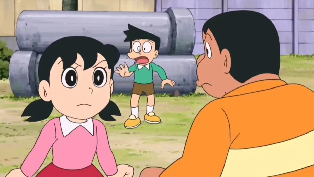 Shizuka là ngoại lệ của Jaian trong Doraemon