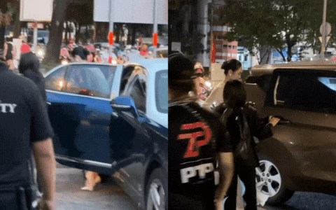 Á hậu bị đồn hẹn hò doanh nhân Đức Phạm: Ngồi Bentley đi sự kiện, nhưng ra về sao thế này?