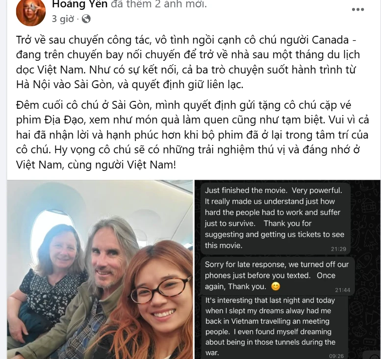 Khách Tây nằm mơ thấy đang ở địa điểm hot nhất Việt Nam hiện tại, tất cả là nhờ món quà của 1 mỹ nhân Vbiz
