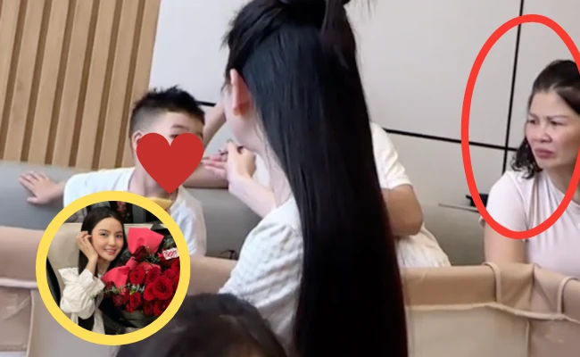 Quang Hải vắng nhà, Chu Thanh Huyền đón gia đình chồng sang thăm, thái độ của mẹ chồng và chị dâu sau drama gây chú ý