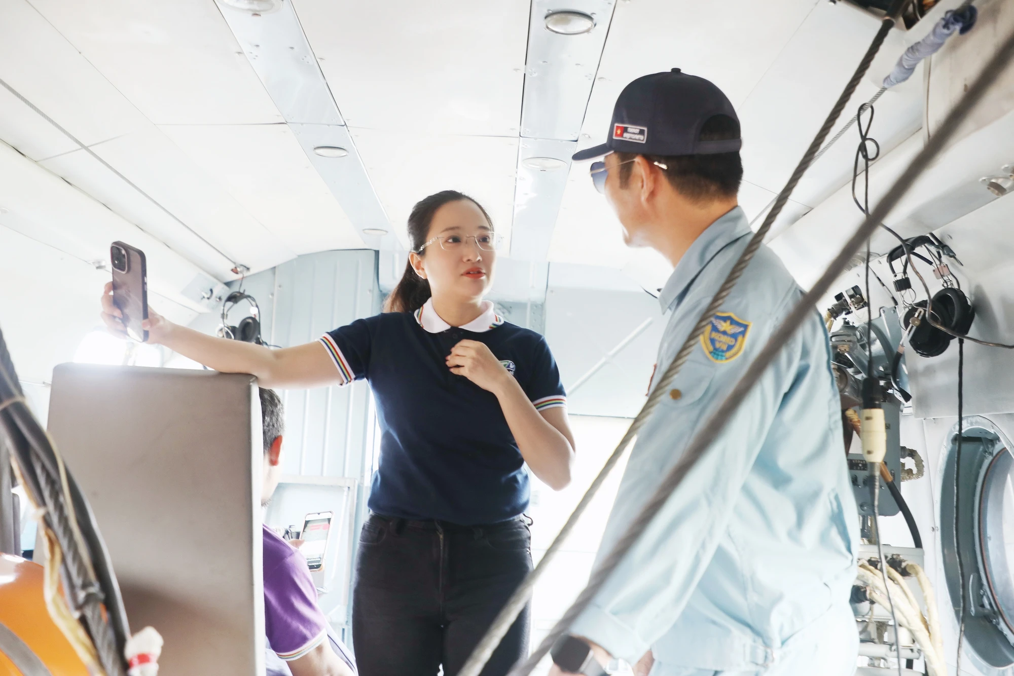Ai là MC duy nhất của HTV tác nghiệp trên trực thăng của không quân Việt Nam?