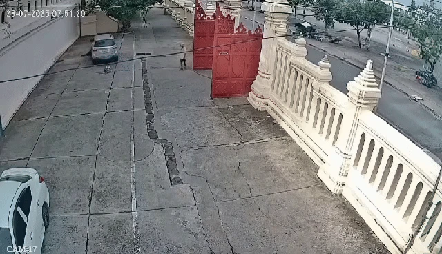 Lái ô tô cán qua người đàn ông, nữ tài xế có hành động khó hiểu, video hiện trường gây phẫn nộ
