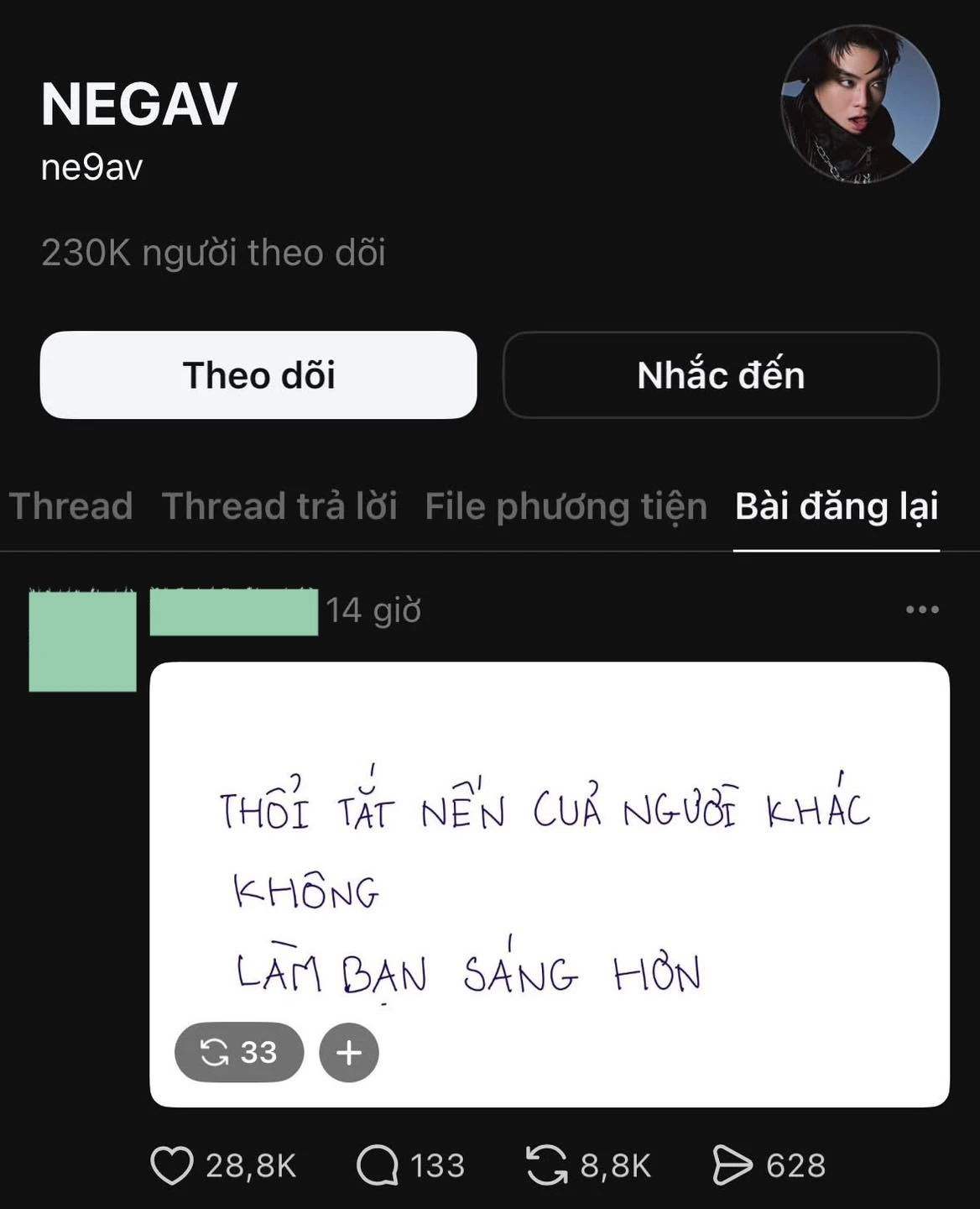 Phản ứng đầu tiên của Negav sau scandal lại thổi bùng tranh cãi