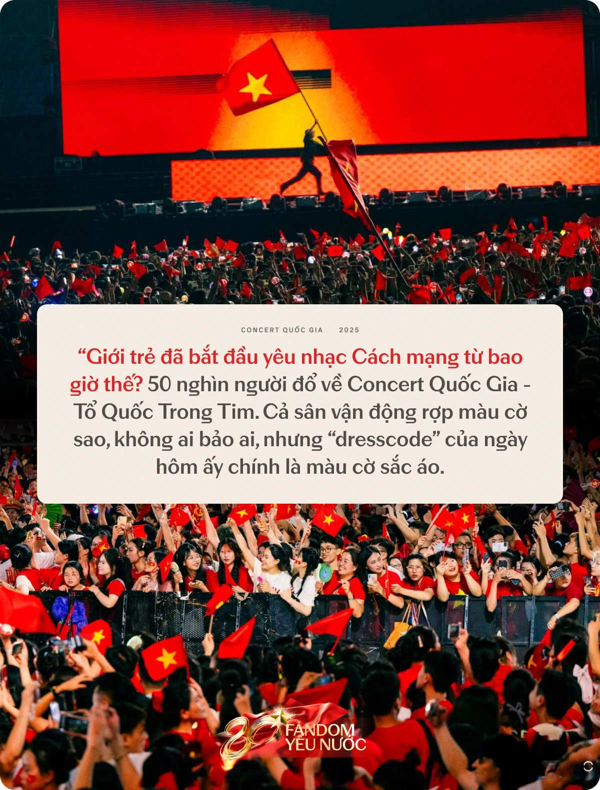 Hơn 100 triệu trái tim chung một thần tượng - concert tuyệt vời nhất chỉ có thể là “concert quốc gia”