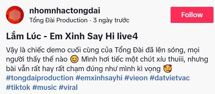 Chính tác giả cũng không thích bài hát của nhóm Em Xinh được ưu ái nhất Say Hi, fan chia phe tranh cãi
