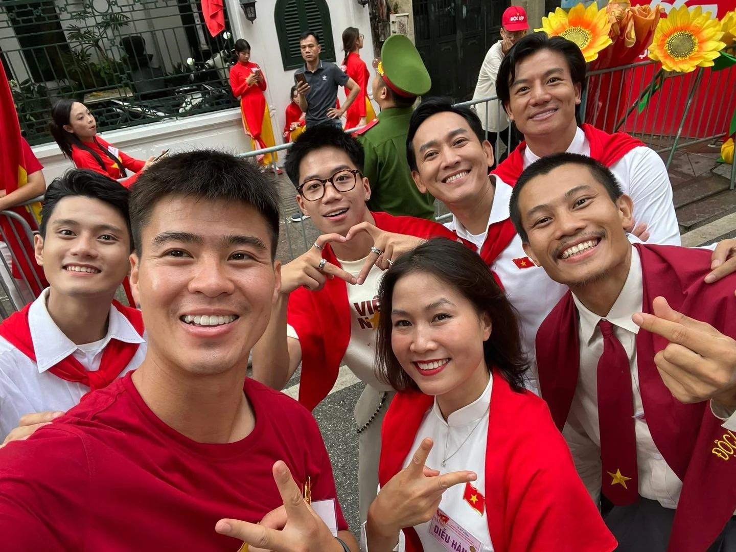 Ngắm dàn VĐV hot nhất Việt Nam Duy Mạnh, Quả bóng vàng Ngọc Châm tại Tổng duyệt Đại lễ 2/9