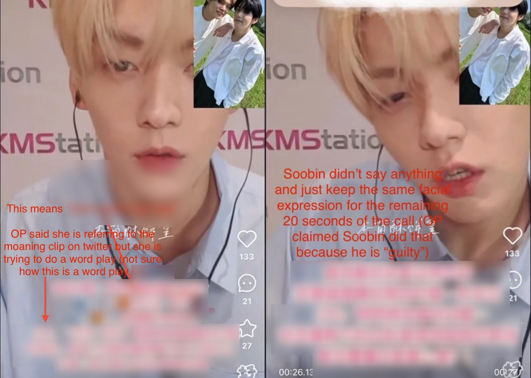 Soobin bị quấy rối bằng clip nhạy cảm