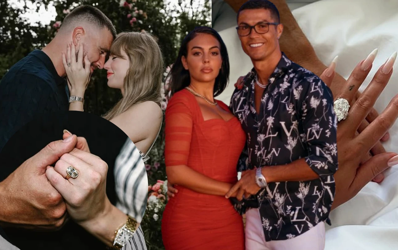 So kè Taylor Swift và bạn gái Ronaldo: Nhẫn đính hôn của ai đắt đỏ hơn?