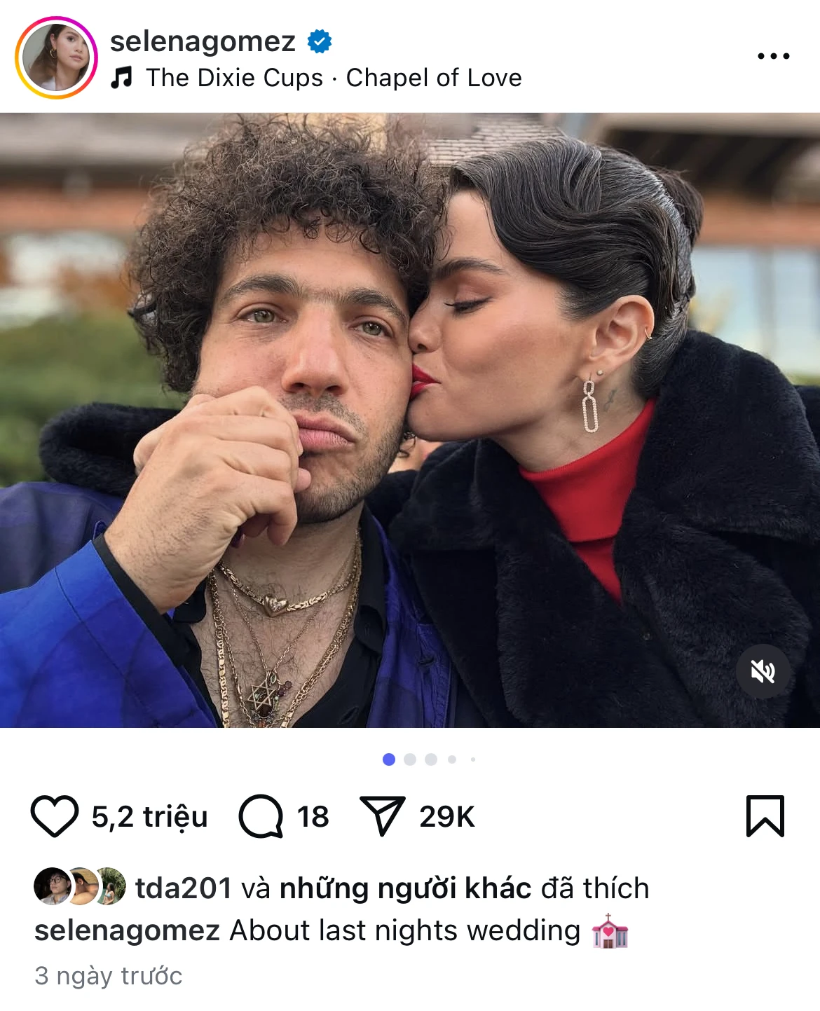 Rộ tin Selena Gomez âm thầm cưới bạn thân Justin Bieber, 1 nữ ca sĩ hốt hoảng vì không được mời?