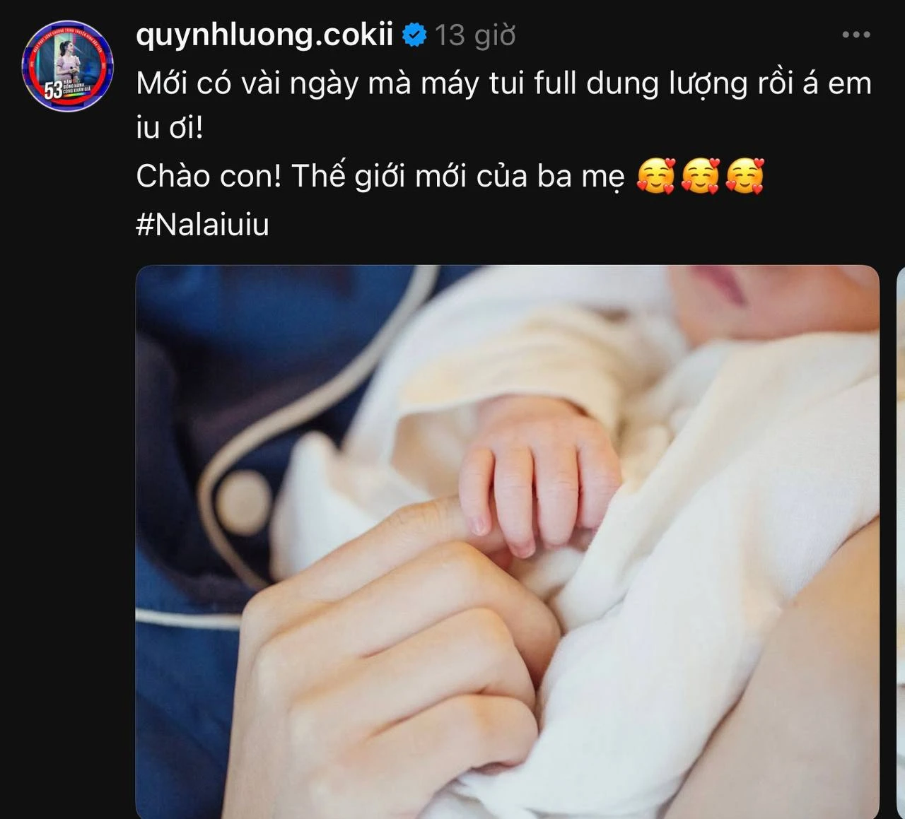 Quỳnh Lương và chồng gia nhập hội nghiện con, mắc 1 tình trạng mà bố mẹ bỉm nào cũng gặp phải