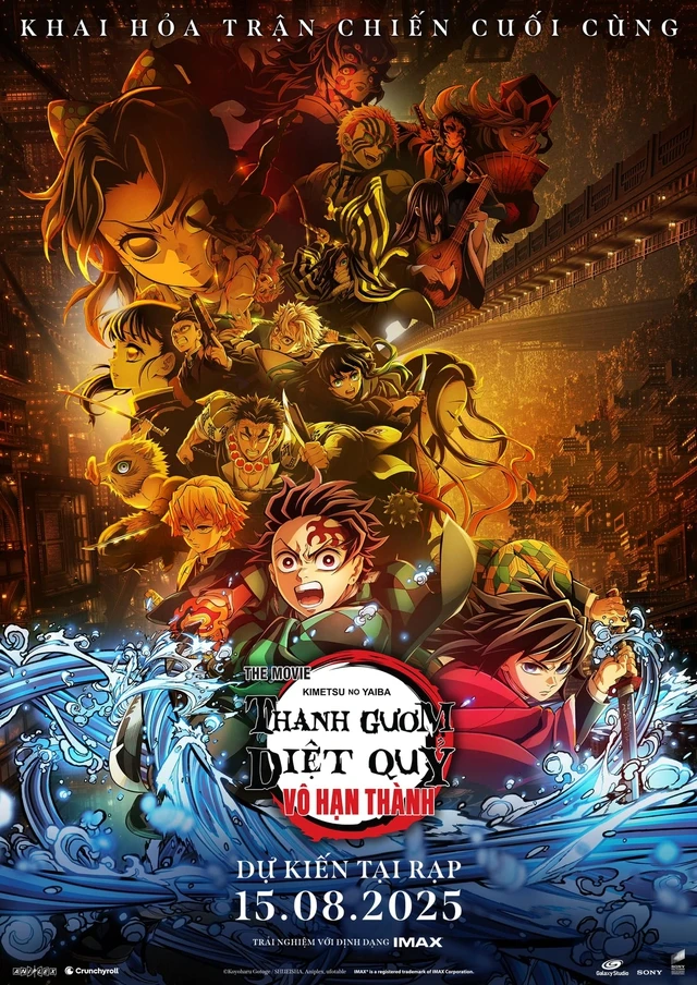 Thanh Gươm Diệt Quỷ: Vô Hạn Thành - Màn kịch chiến hoành tráng nhất, mãn nhãn với kỹ xảo của Ufotable