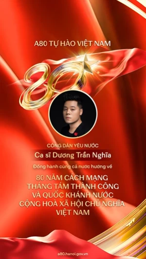 Lan tỏa sắc đỏ thiêng liêng bằng ảnh đại diện và thiệp mời chào mừng 80 năm Quốc khánh: Gắn kết triệu trái tim