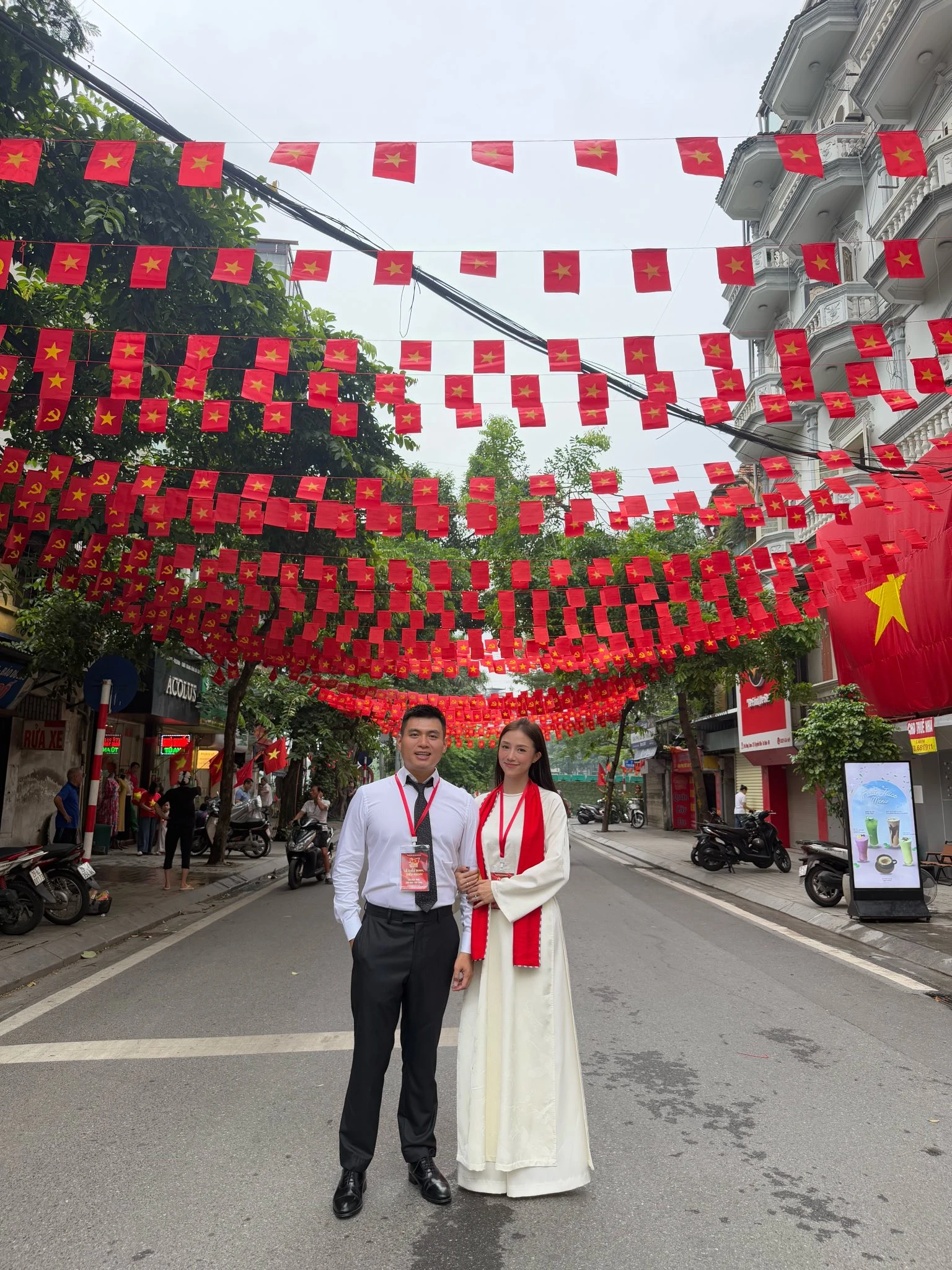 Điều đặc biệt không ngờ liên quan đến NSND Xuân Bắc - Salim - MC Khánh Vy trong buổi tổng hợp luyện diễu hành