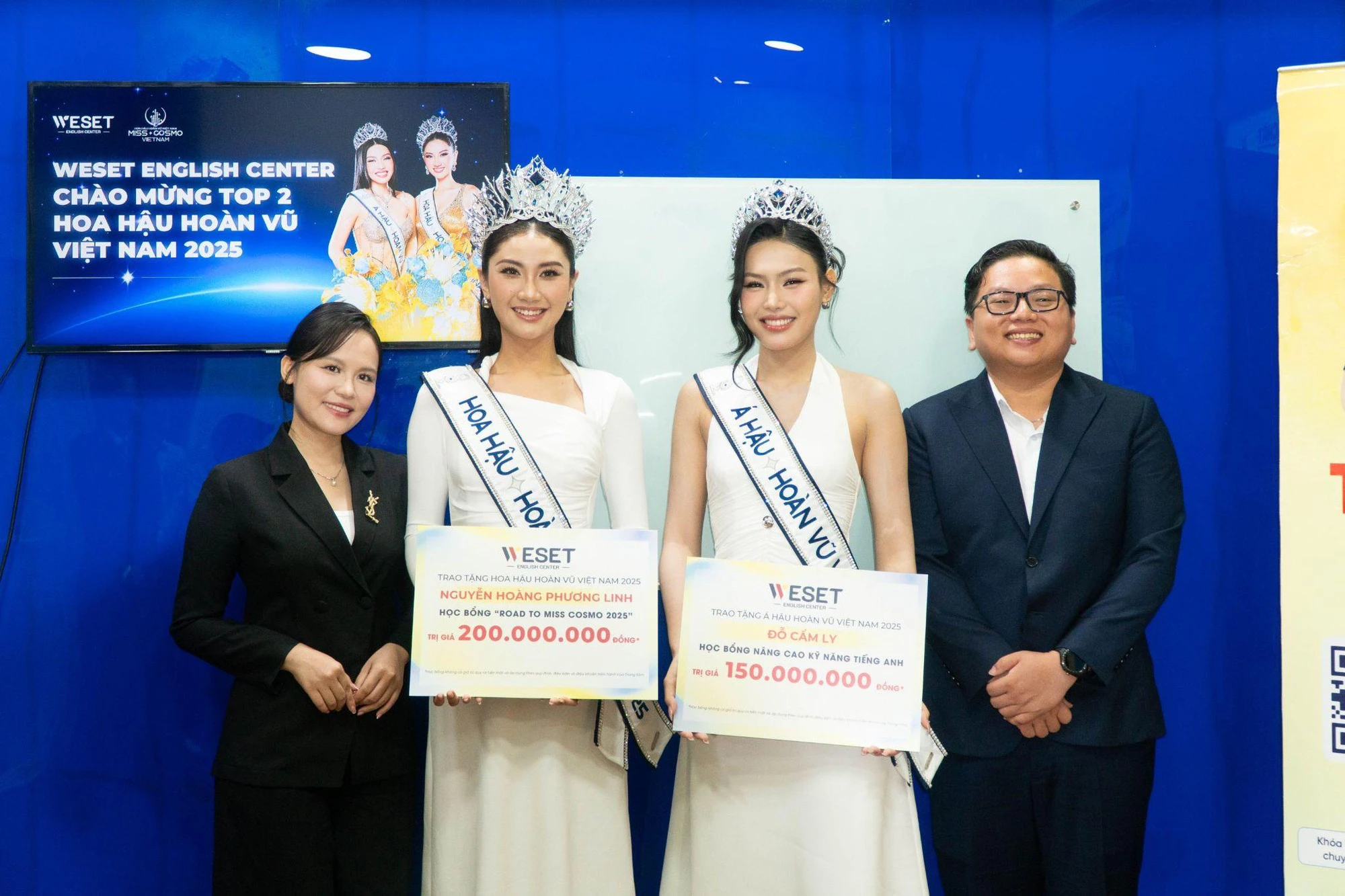 WESET English Center là trung tâm học tiếng Anh được các Hoa hậu, Á hậu tin chọn