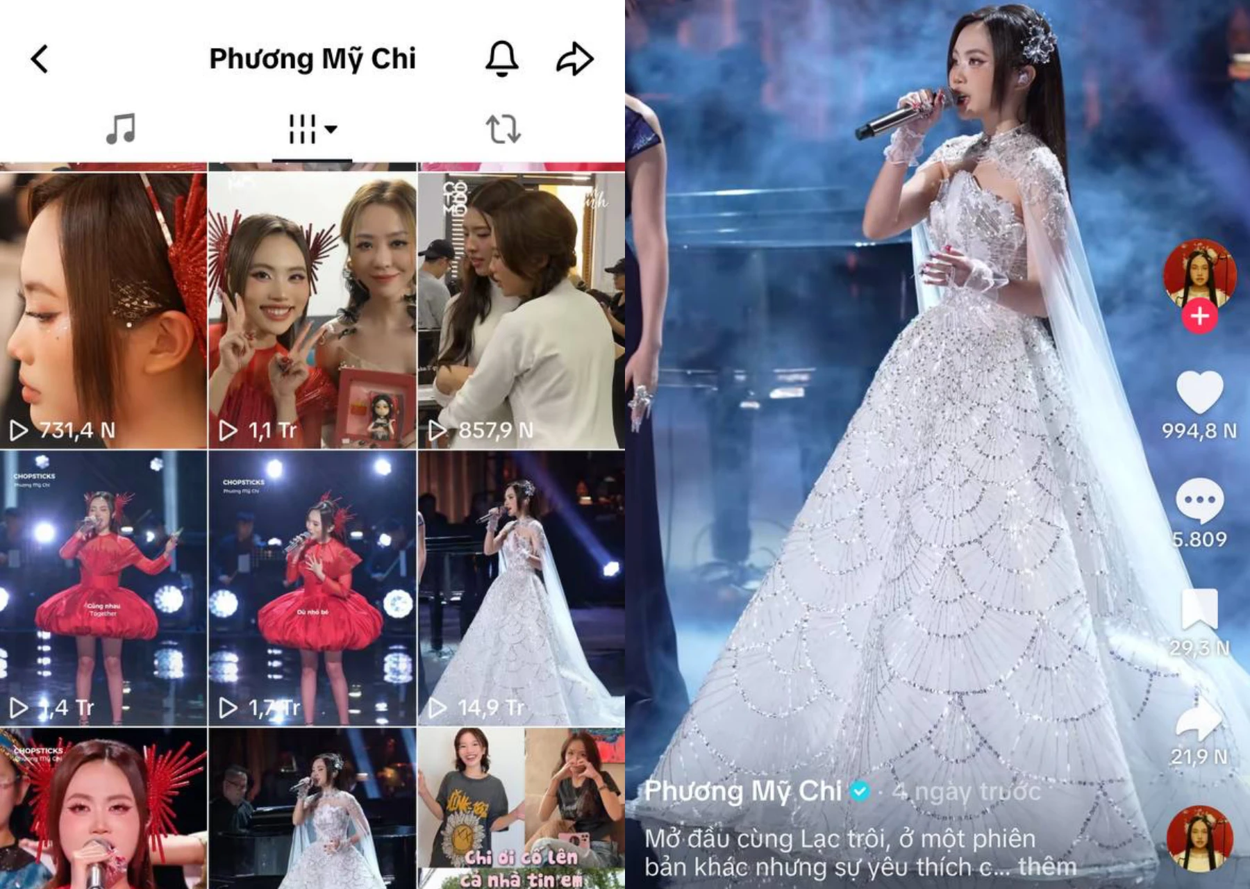 Sơn Tùng giúp Phương Mỹ Chi thu 15 triệu lượt xem, 1 triệu yêu thích, hoá ra đây là lý do cám ơn rối rít!
