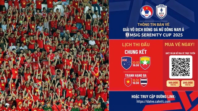 Tuyển nữ Việt Nam đấu Thái Lan tranh HCĐ Đông Nam Á, chờ người hâm mộ phủ đỏ khán đài tiếp lửa tinh thần