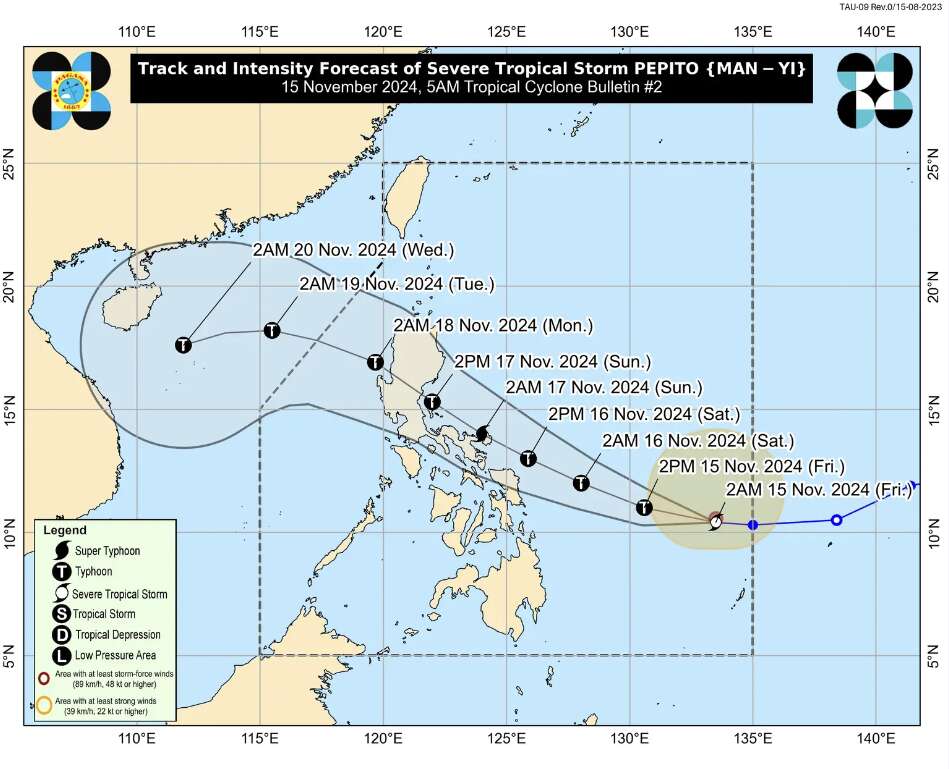 Usagi chưa rời đi, Philippines có nguy cơ hứng siêu bão mới