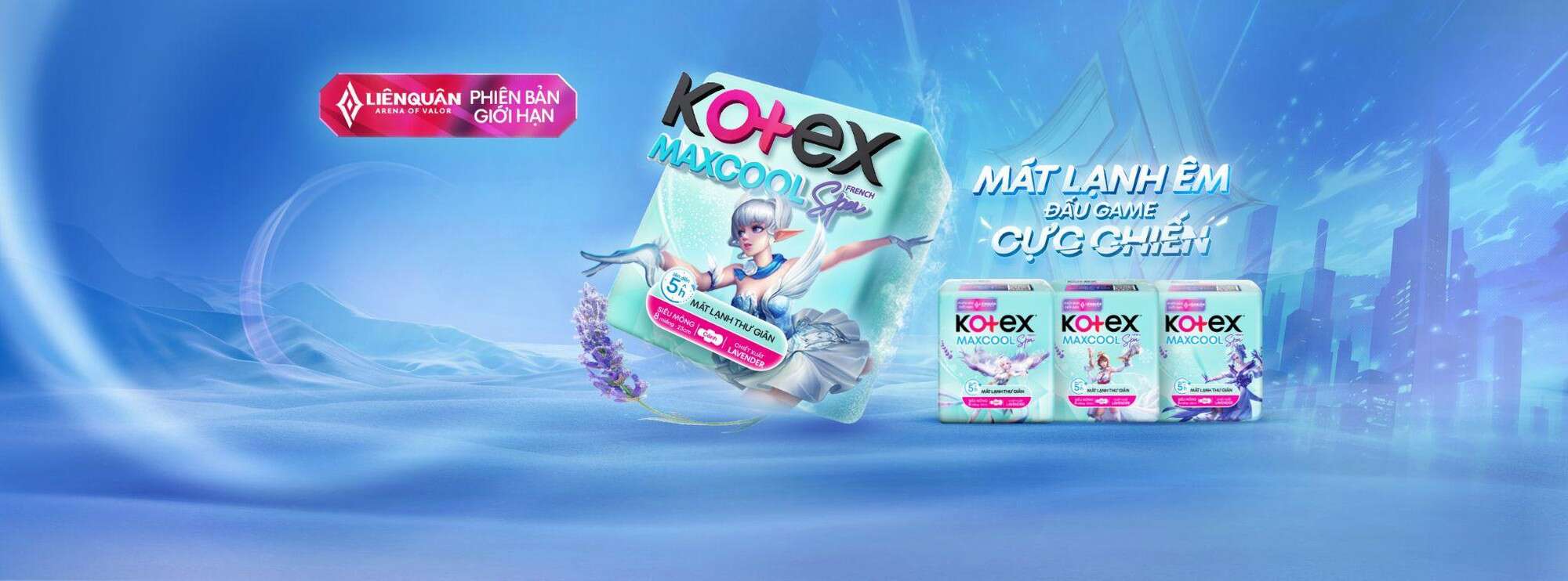 Kotex Maxcool và nước đi táo bạo cùng Liên Quân Mobile truyền cảm hứng cho các nữ chiến binh bứt phá giới hạn