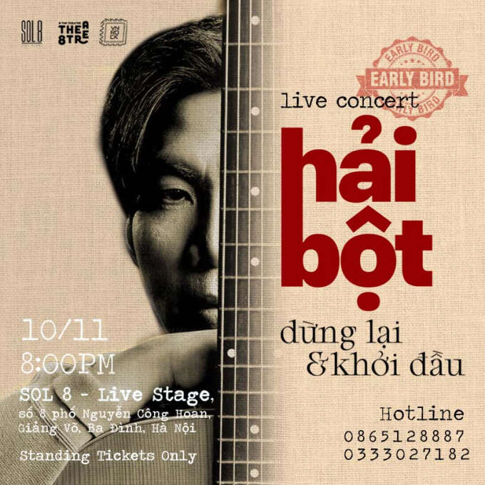 Huyền thoại rock Việt tái xuất, tập luyện liên tục chuẩn bị cho concert đánh dấu khởi đầu mới!