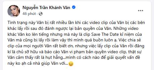 Hoa hậu Khánh Vân gặp sự cố trước thềm hôn lễ: “Tôi rất hụt hẫng!”