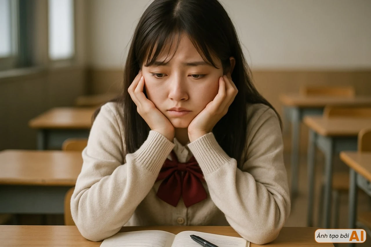 Trượt NV1, nữ sinh bị nhóm bạn thân 6 người nghỉ chơi, còn bị bố mắng khi họ hàng mang ra so sánh: Mình bất ngờ và đau đớn!