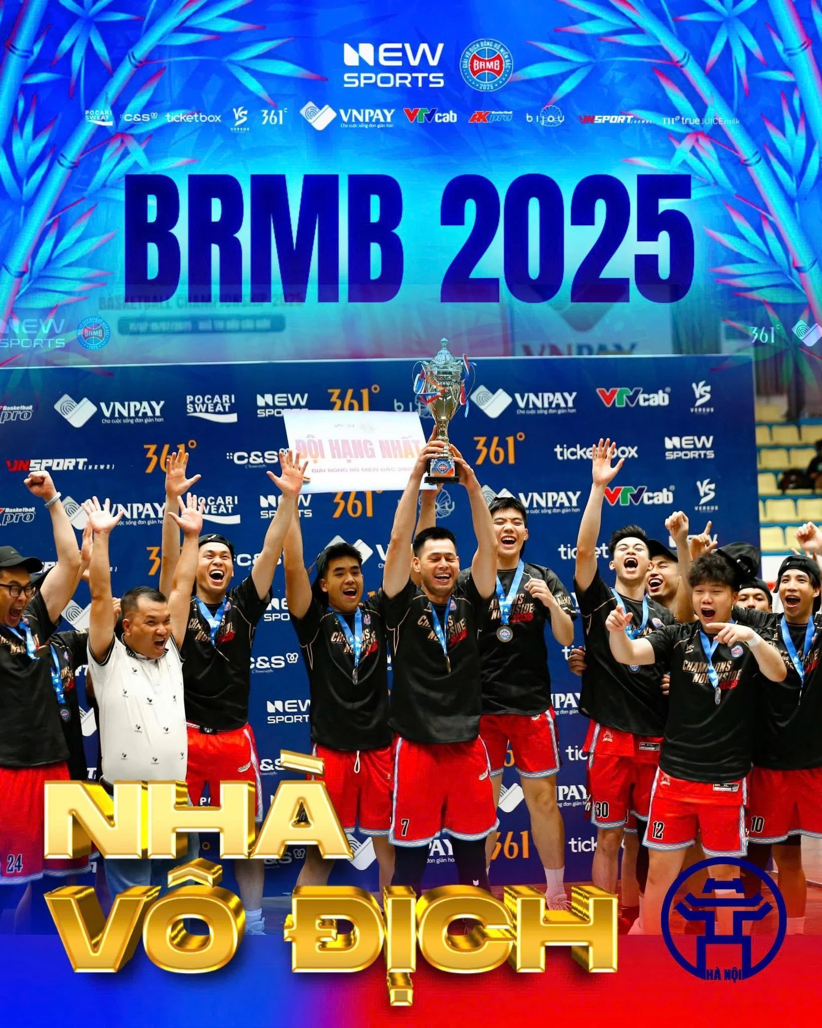 Chung kết Giải bóng rổ Miền Bắc 2025: Ngôi vương vẫn gọi tên Hà Nội