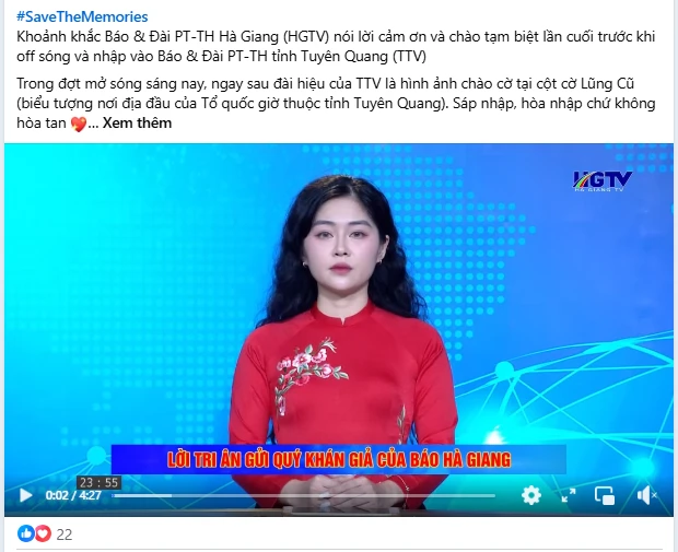 23h59 ngày 30/6: Khoảnh khắc đặc biệt đã diễn ra trên sóng của nhiều đài phát thanh truyền hình địa phương