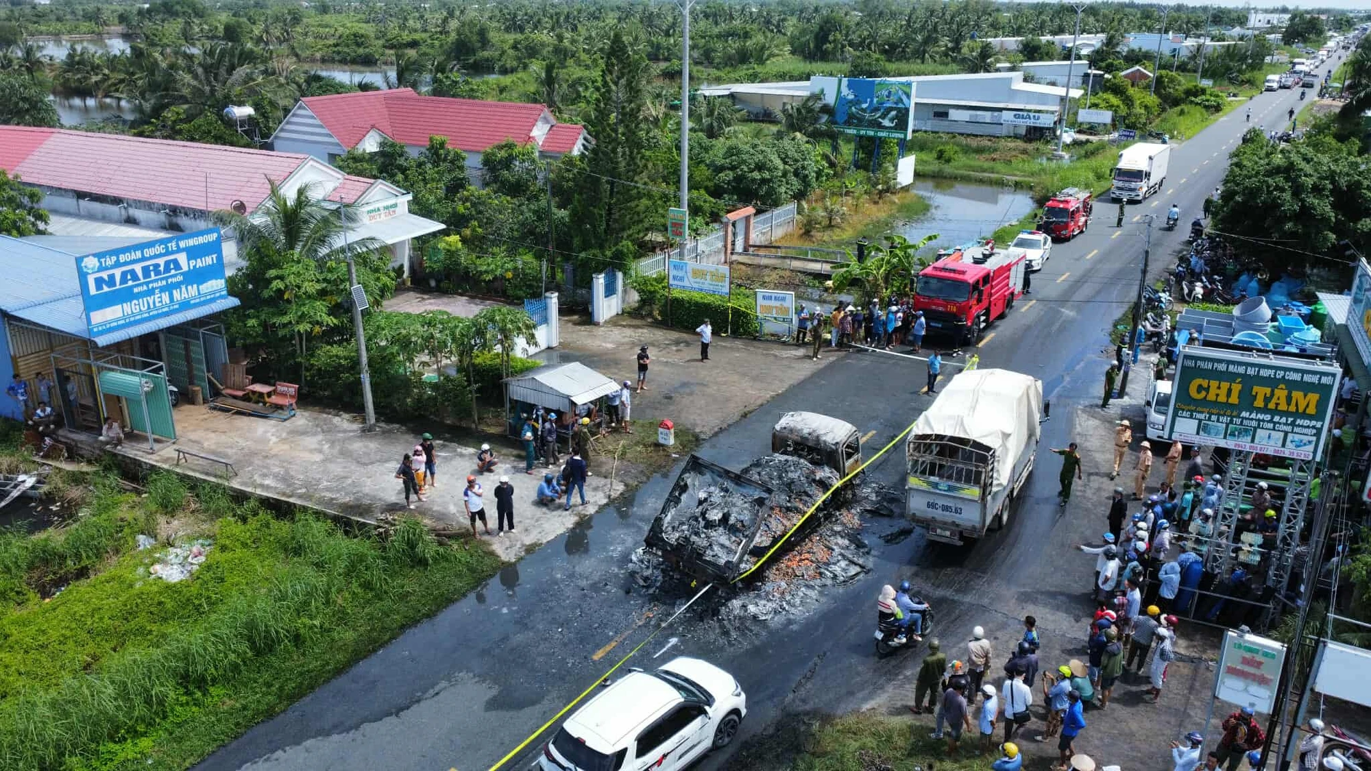 Hai người chết trong vụ tai nạn giao thông nghiêm trọng ở Cà Mau