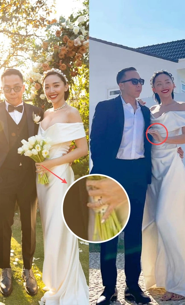 Tóc Tiên và Touliver không còn đeo nhẫn cưới