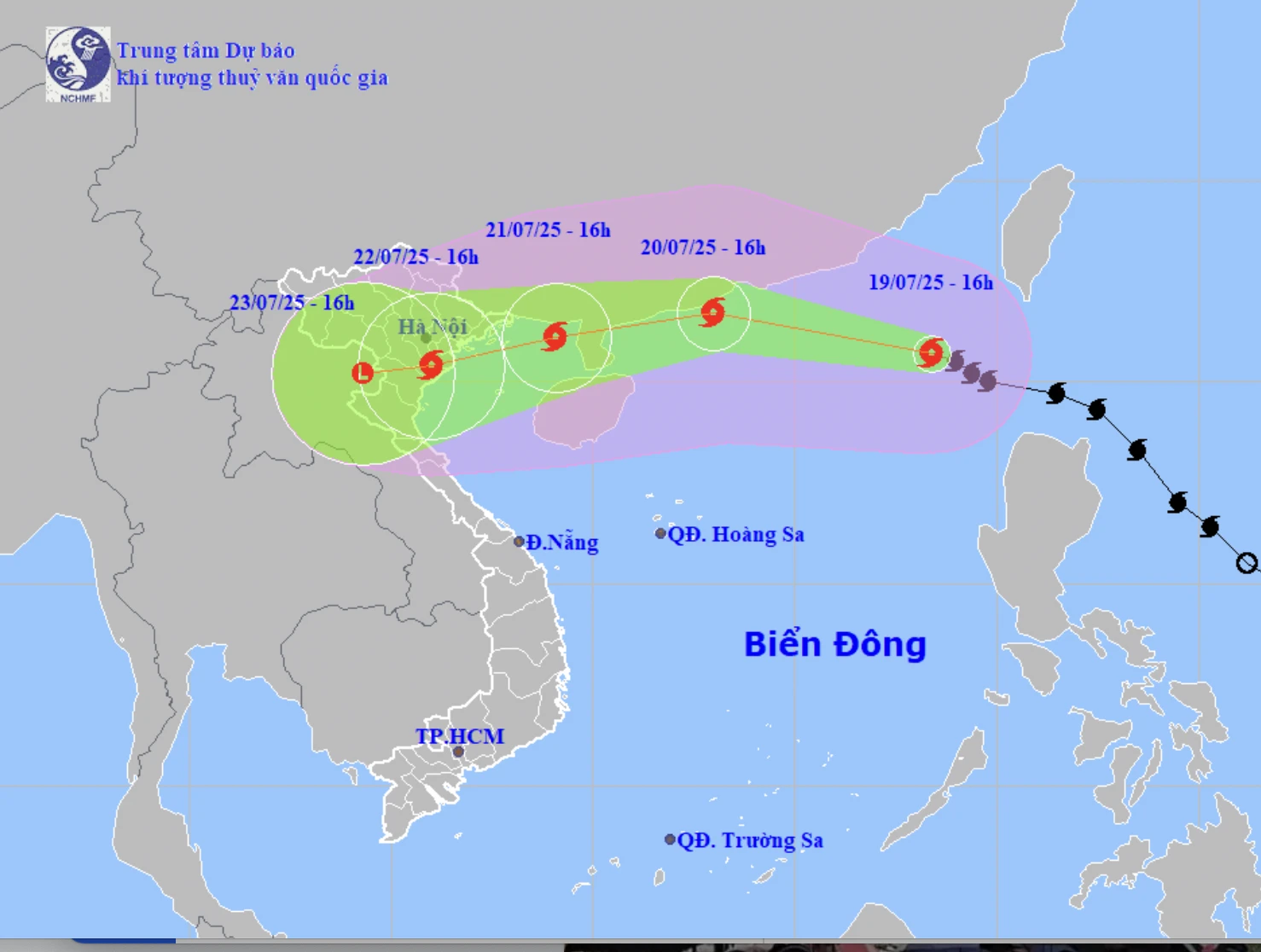 Bão Wipha đã tăng cấp chóng mặt: 13 tỉnh, thành phố khu vực Bắc Bộ, Bắc Trung Bộ sẵn sàng ứng phó