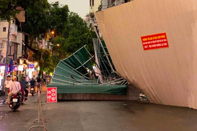 Rào chắn tòa nhà 