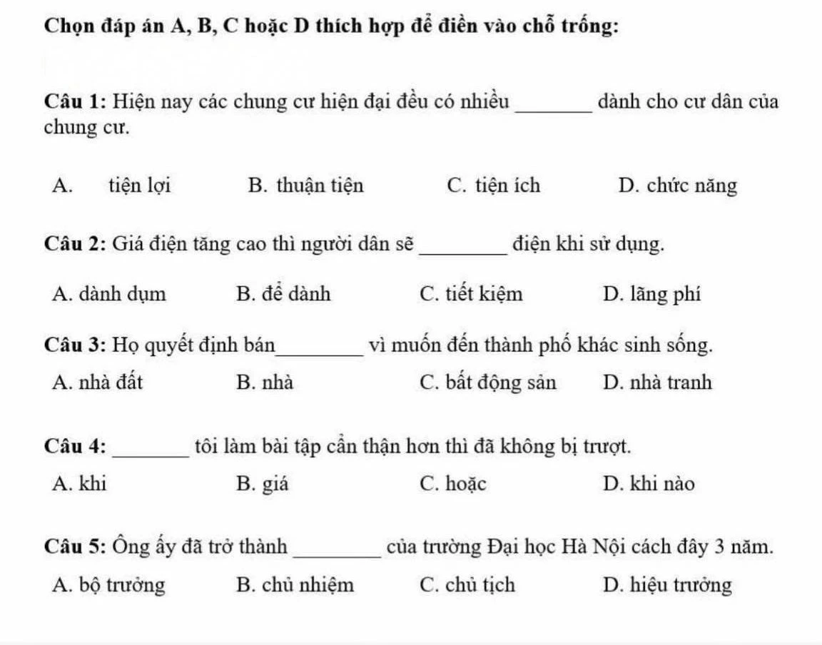 Làm đề thi tiếng Việt cho người nước ngoài, dân bản xứ tự hoài nghi khả năng dùng tiếng mẹ đẻ của mình