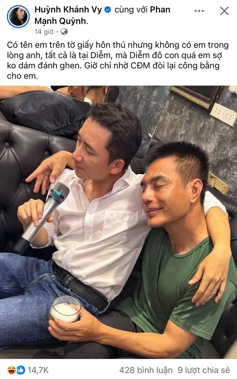 Vợ Phan Mạnh Quỳnh đăng đàn nhờ netizen 