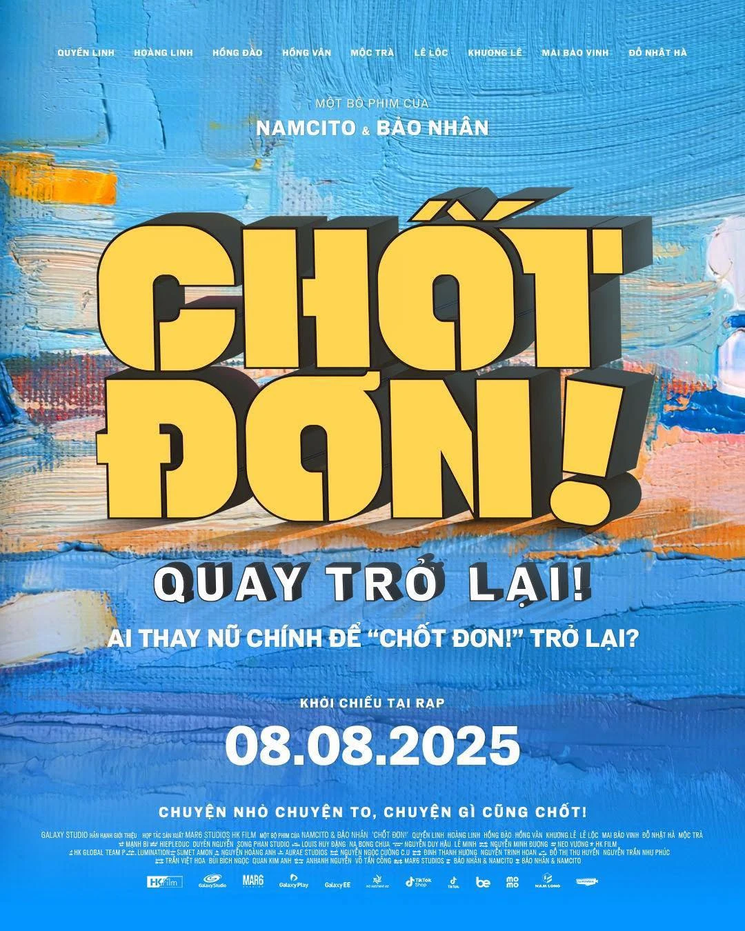 Hoa hậu Thùy Tiên chính thức bị xóa sổ khỏi phim Chốt Đơn, cái tên thay thế khiến ai cũng hoang mang