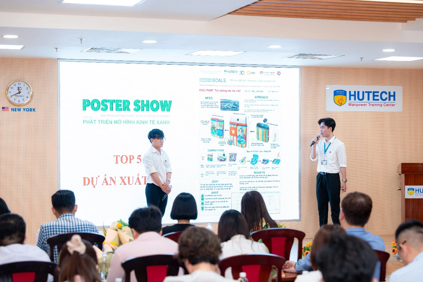Học từ trải nghiệm thật: Sinh viên HUTECH “hô biến” ý tưởng thành giá trị thực
