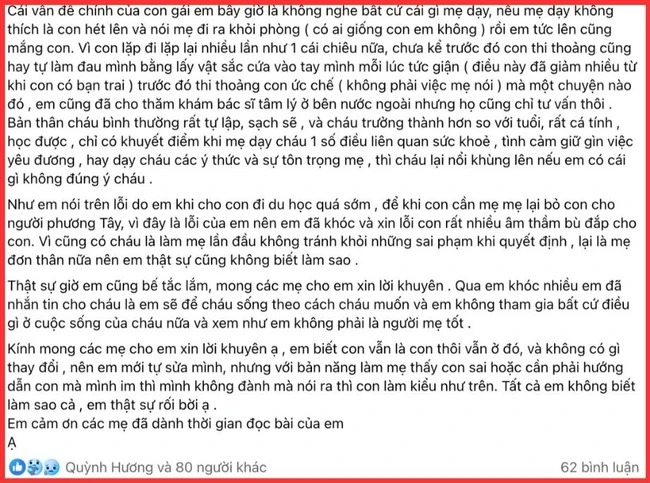 Bà mẹ TP.HCM bật khóc: 