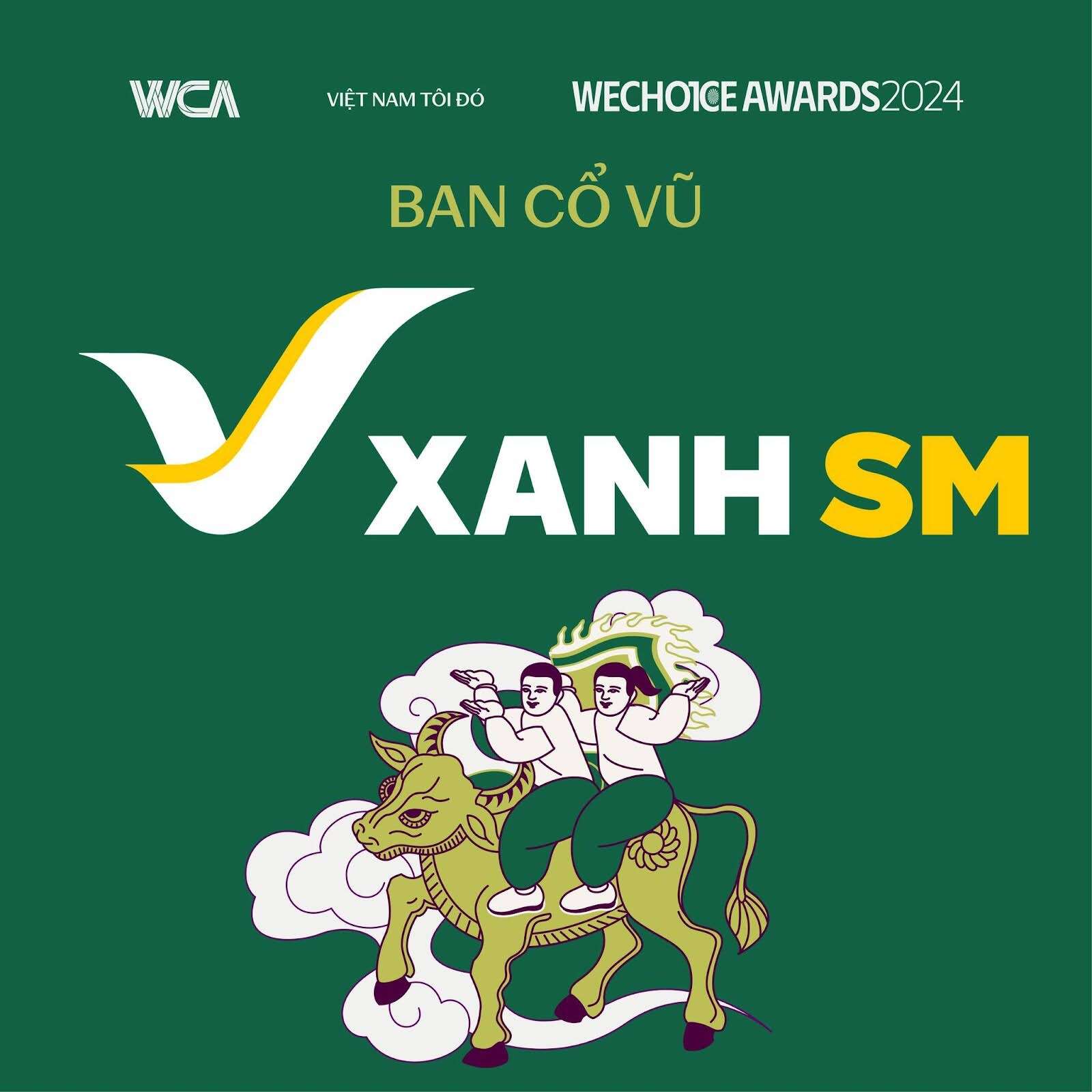 Xanh SM đồng hành cùng WeChoice Awards 2024: Lan tỏa cảm hứng, kết nối cộng đồng