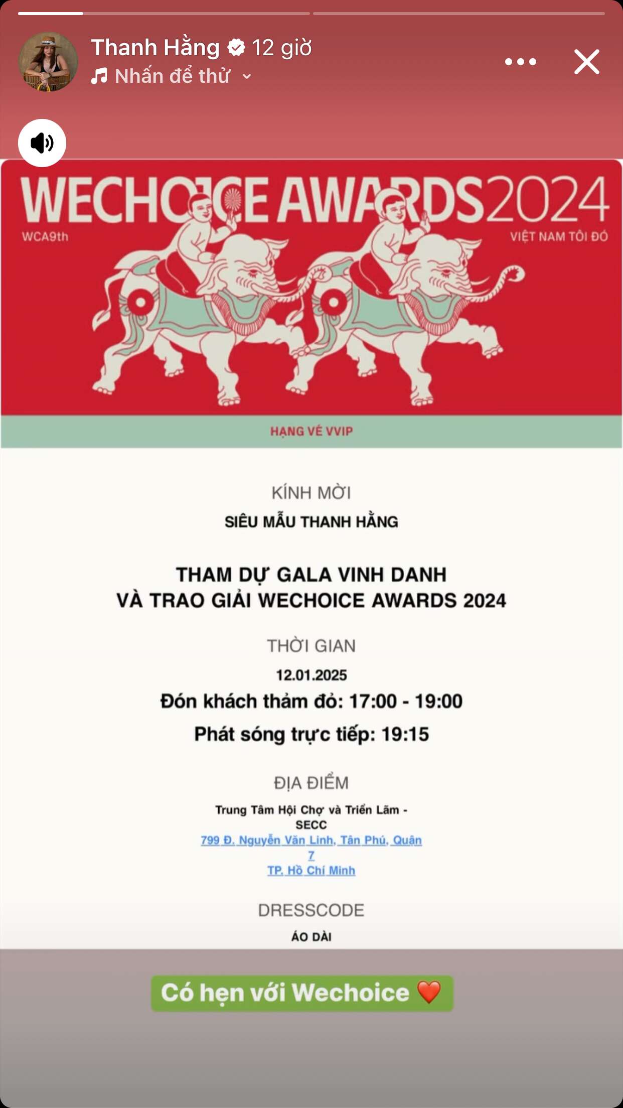 Cập nhật nóng trước thềm WeChoice Awards 2024: Thanh Hằng, Chi Pu, Nhã Phương và dàn sao rộn ràng check-in, 