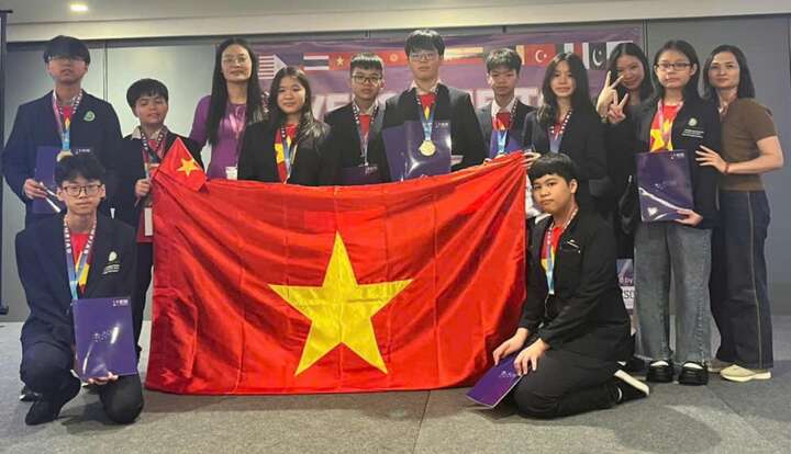 Việt Nam thắng lớn, giành 17 huy chương Olympic Hóa học châu Á 2025