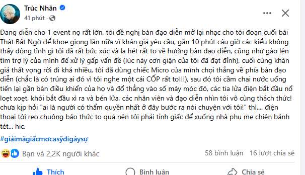 Sao nam Vbiz kể chuyện căng thẳng ném micro lên bàn đạo diễn, cú twist cuối không ai ngờ tới