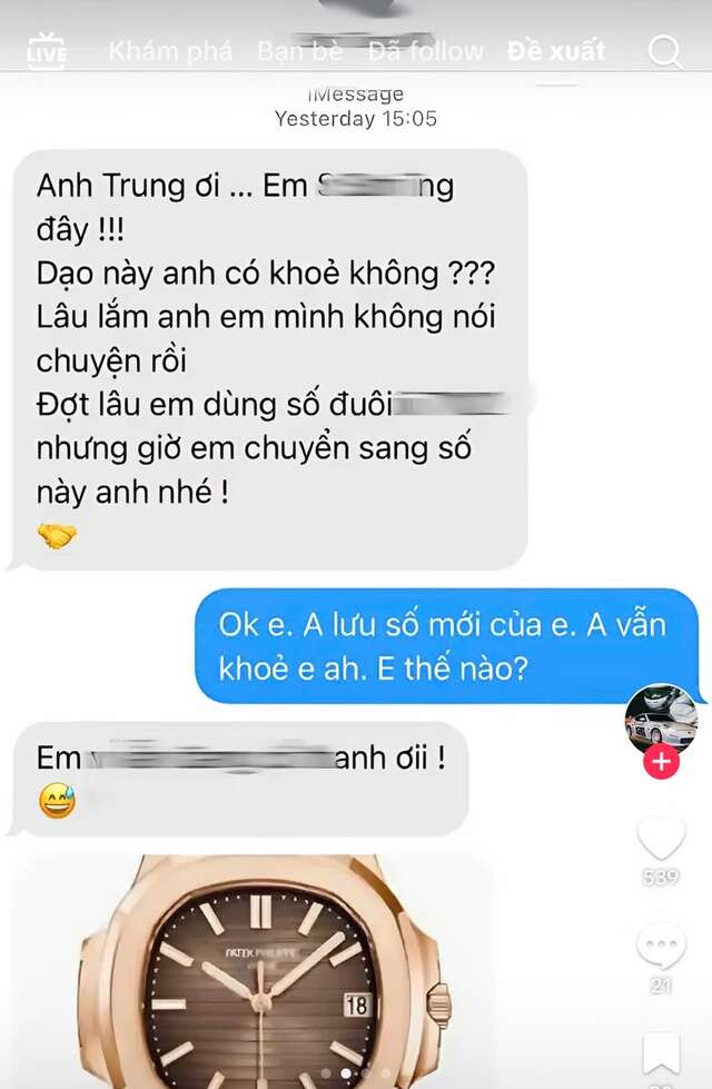 Ảnh chụp màn hình lộ tính cách thật của Sơn Tùng M-TP