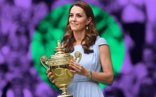 Thân vương William bận cổ vũ bóng đá, ai sẽ trao cúp vô địch Wimbledon thay Vương phi Kate?